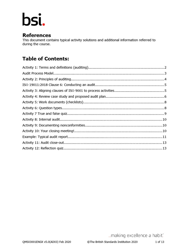 03 References (Same) - QMS03001ENGX - v5 (AD03) - Feb2020 | PDF
