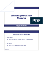 Analisis Market Risk