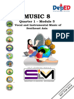 Music 8 Quarter 1 Module 5