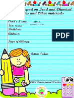 Childs Allergy File