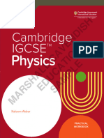 MCE Cambridge IGCSE Physics PWB Sample