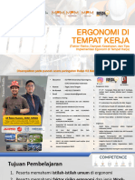 Awareness Ergonomi Di Tempat Kerja For MPM Group