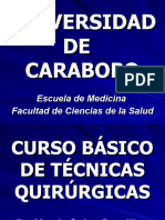 Curso Técnicas Quirúrgicas