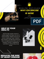 Why Excercise Is Wise