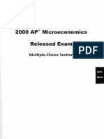 AP微观经济学 2000