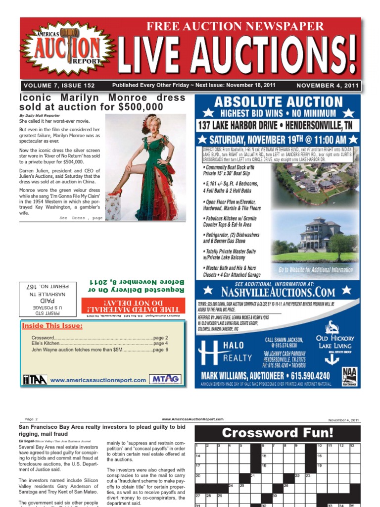 The Auction Report 11.4.11 Edition | PDF | Golden Age Of Comic Books ...