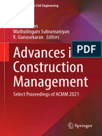 Advances in Construction Management