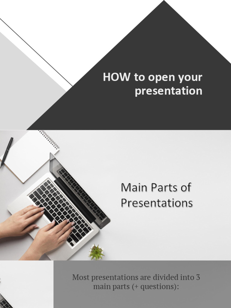 Opening The Presentation | PDF | Transport | Car