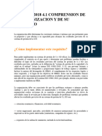 ISO 45001 capitulo 4.1