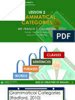 Students Lesson 2 Grammatical Categories Bsee23-1