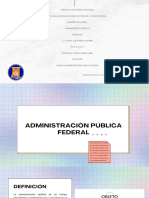 Administración Pública Federal - Isabel González