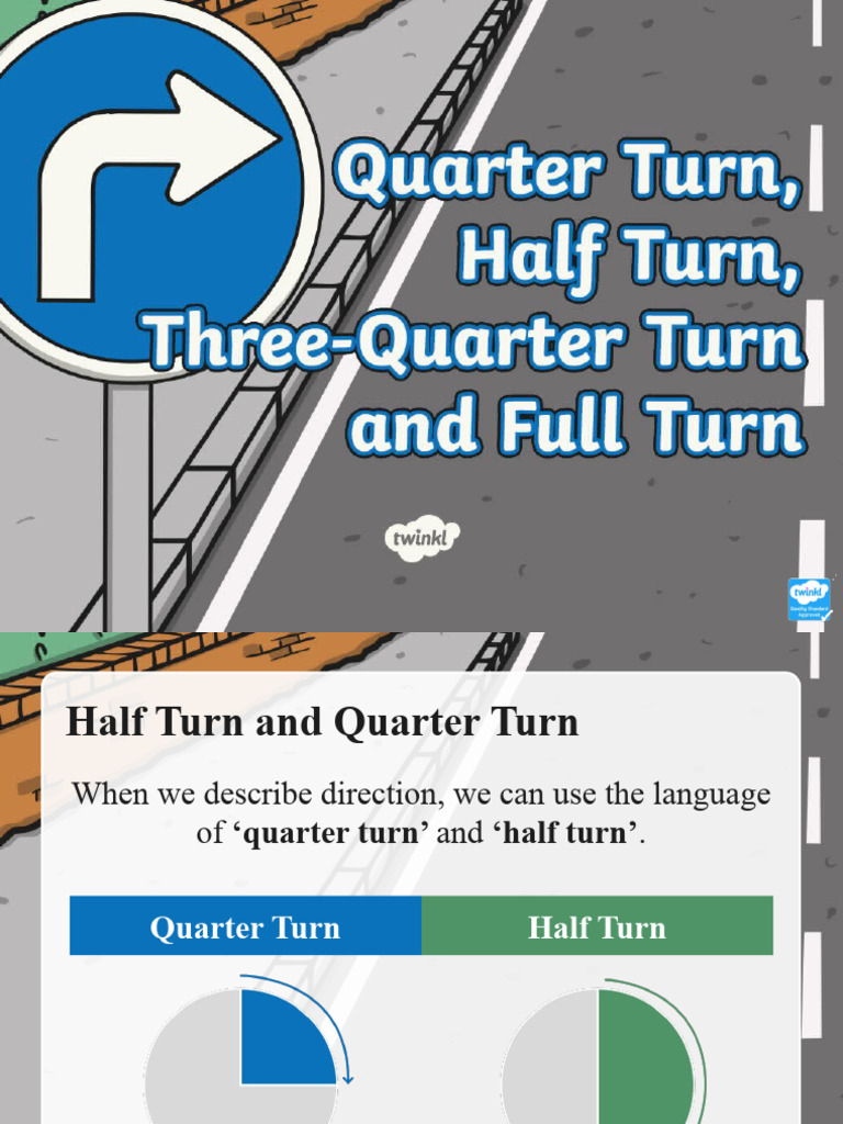 T n 6202 quarter turn half turn threequarter turn and full turn