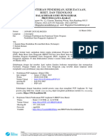 Surat Undangan Pembukaan Dan Penjelasan Teknis PGP A10-Re1