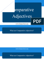 Comparative Adjectives