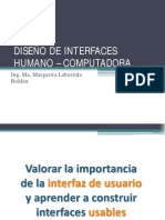 Clase1 - DISEÑO DE INTERFACES HUMANO - COMPUTADORA