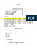 Tugas Analisis Variansi