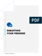 JTC Subletting Your Premises Guide