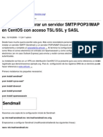 Instalar y Configurar Un Servidor SMTP - POP3 - IMAP en CentOS