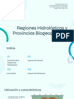 Regiones Hidrologicas y Pro Vincias Biogeograficas. 2654