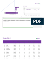 Template 10 Product Sales History