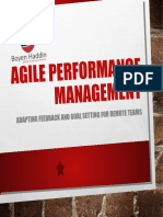 Agile Performance Management