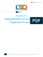 D1.2-Requisitos para El Tratamiento y Procesos Innovadores