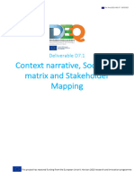 D7.1-Narrativa de Contexto, Matriz de Riesgo Social y Mapeo de Partes Interesadas