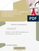 Sindrome de Aplastamiento, Rabdomiolisis