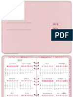 2023 2024 Pink Planner