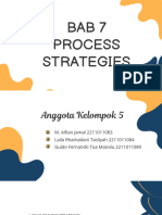 Manajemen Operasi Kelompok 5 Bab 7 Startegi Proses