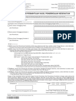 UW11 Permintaan Hasil Pemeriksaan Kesehatan PLA V1222