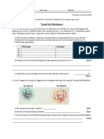 Travail Genetique-BiolMol - B2 - Urkim 2023-2024