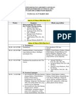 Rundown AL APT - UIN Saizu Purwokerto.