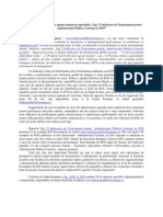 Top 25 Indicatori de Performanta pentru Administratia Publica Centrala in 2010