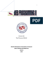 Modul d3 Web Programming II Revjuli2010