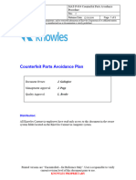 MAT P 014 Counterfeit Parts Avoidance Procedure