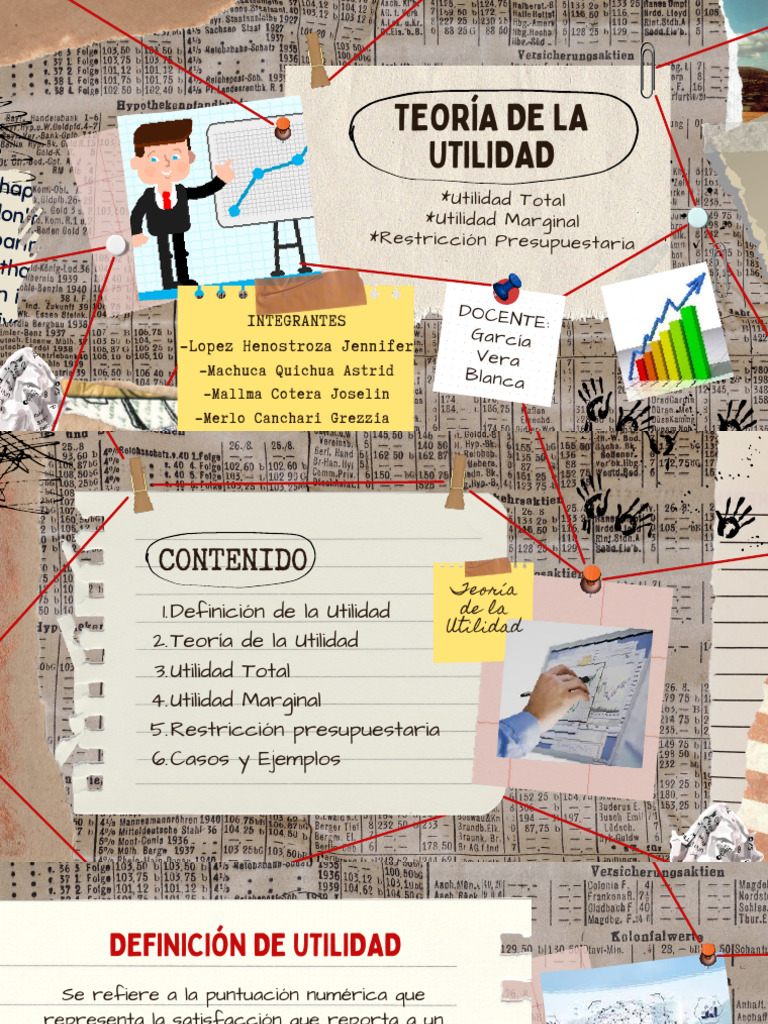 Teoría de la Utilidad y Comportamiento del Consumidor | PDF | Utilidad ...