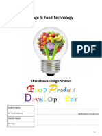 Food Product Development Work Book