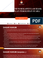 Materi Kebijakan Umum Rekapitulasi Dalam Negeri