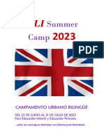 Información Summer Camp 2023