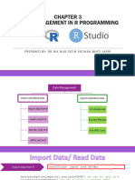 Chapter 3 Data Management in R