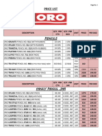 Price List 2-9-2023 Oro & Uni