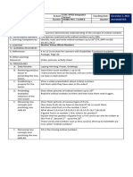 DLL CO1-Numeracy