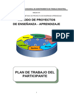 Método de Proyectos de Enseñanza - Aprendizaje: Plan de Trabajo Del Participante