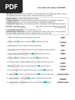 Shella Anika A - Exercise 1 Sentence Types