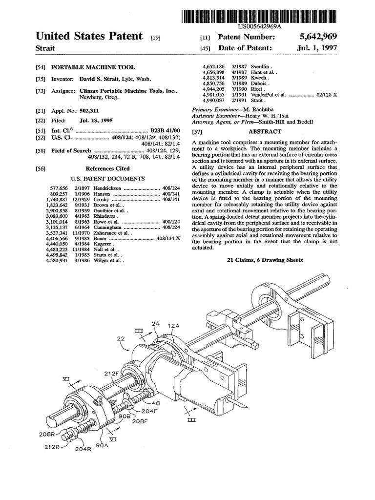 Portable Machine Tool | PDF