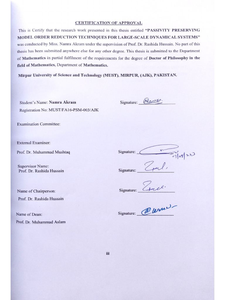 Certification of Approval PDF