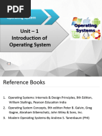 Unit 1 Operating System 1