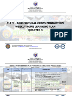 Tle 9 - Agricultural Crops Production Weekly Home Learning Plan Quarter 3