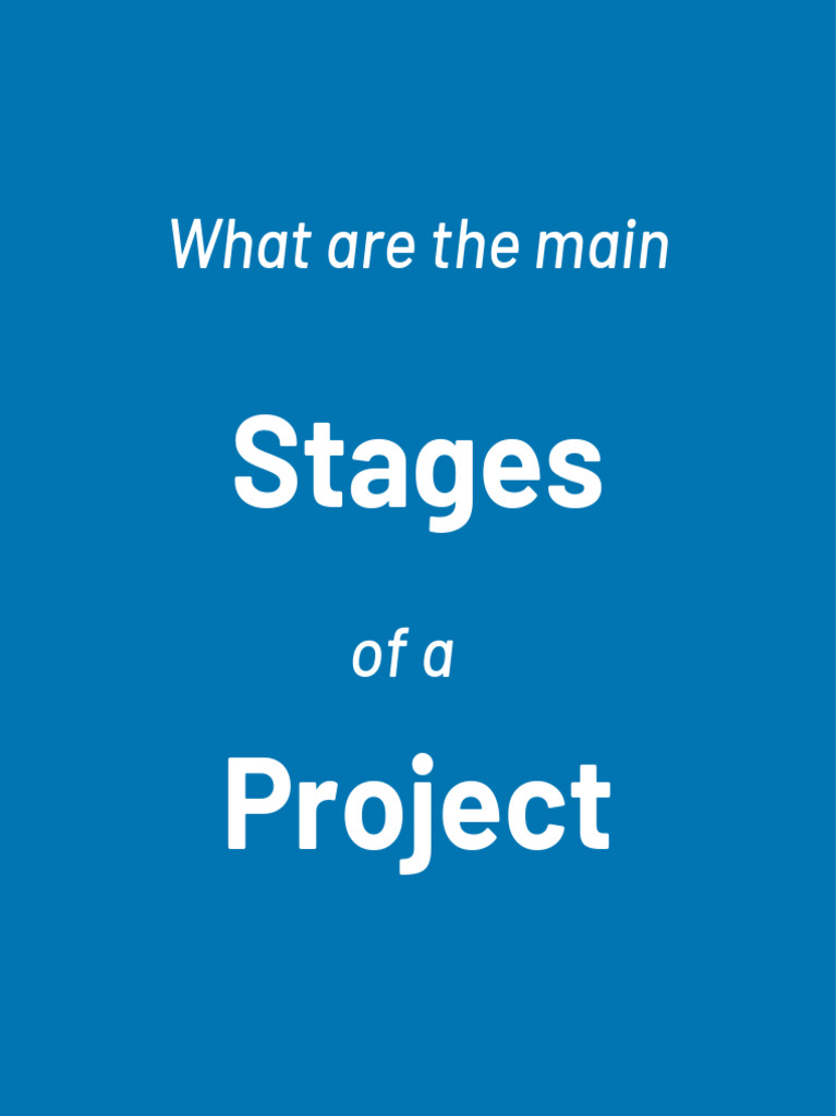 04 Project Stages Pdf